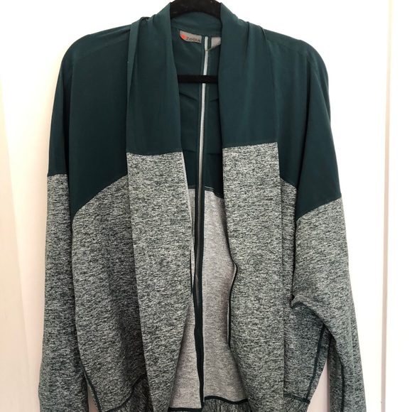 Zella Activewear Green Cocoon-style Jacket - XS - Picture 7 of 9